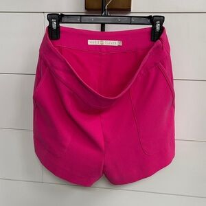 Marie Oliver Fuchsia High Waist Women's Shorts